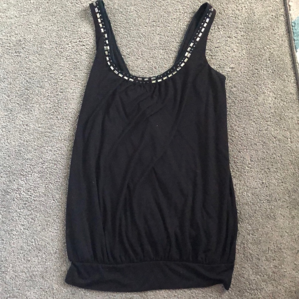 BCBG MAXAZRIA backless tank